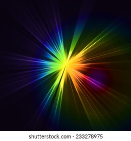 Abstract background cosmic star light