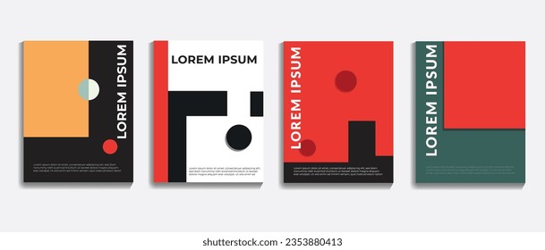 Abstract background cover collection.geometric background cover.