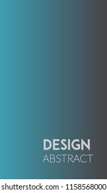 Abstract background cover design. Colorful gradients minimalist vector. Soft gradients. Elegant modern cover design. Dynamic art vector.
