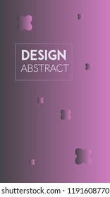 Abstract background cover design. Colorful halftone violet gradients. Future geometric patterns. Colorful gradients minimalist vector. Soft gradients. Elegant modern cover design. Dynamic art vector.