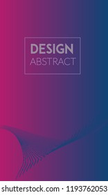 Abstract background cover design. Colorful halftone red blue gradients. Future geometric patterns. Colorful gradients minimalist vector. Soft gradients. Elegant modern cover design. Dynamic art vector