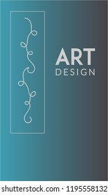Abstract background cover design. Colorful halftone blue gradients. Future geometric patterns. Colorful gradients minimalist vector. Soft gradients. Elegant modern cover design. Dynamic art vector.