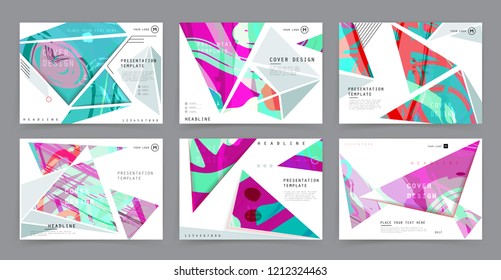 Abstract background cover design. Vector pattern