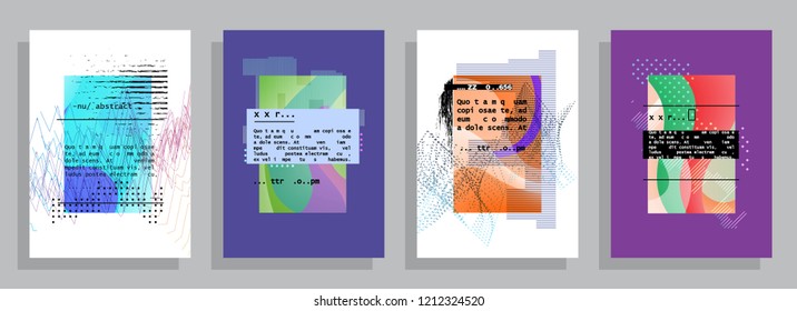 Abstract background cover design. Vector pattern