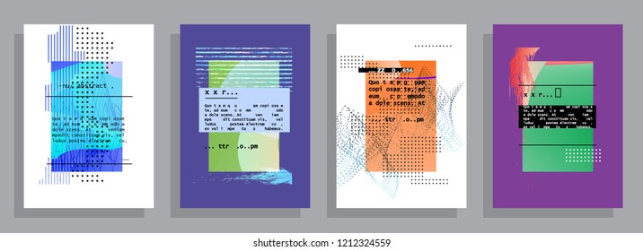 Abstract background cover design. Vector pattern