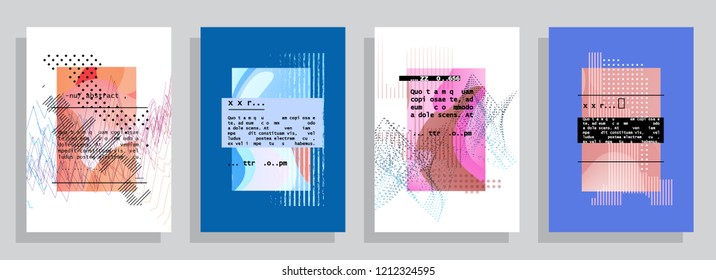 Abstract background cover design. Vector pattern
