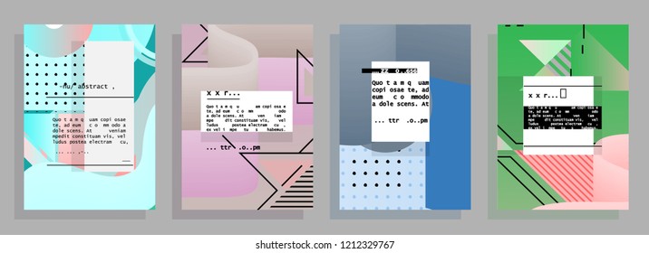 Abstract background cover design. Vector pattern