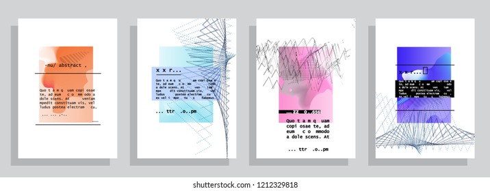 Abstract background cover design. Vector pattern