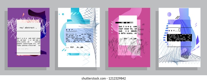 Abstract background cover design. Vector pattern