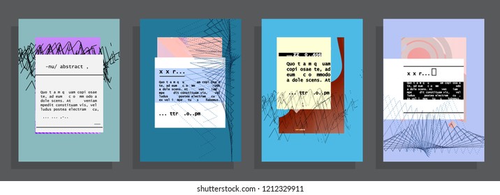 Abstract background cover design. Vector pattern