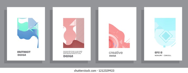 Abstract background cover design. Vector pattern