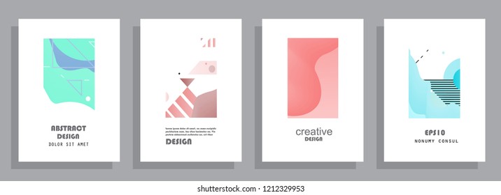 Abstract background cover design. Vector pattern