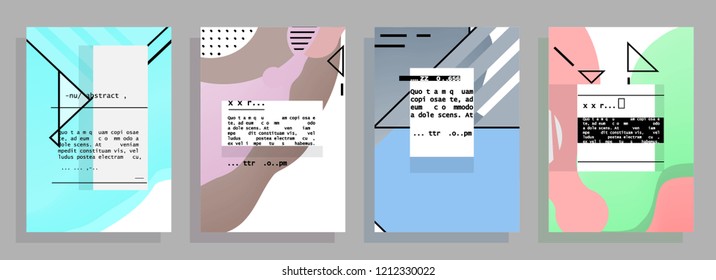 Abstract background cover design. Vector pattern