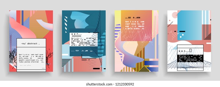 Abstract background cover design. Vector pattern