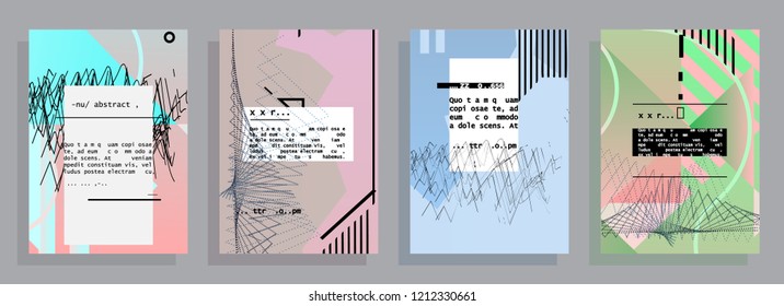 Abstract background cover design. Vector pattern