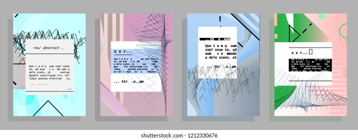 Abstract background cover design. Vector pattern