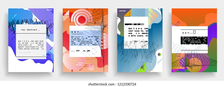 Abstract background cover design. Vector pattern
