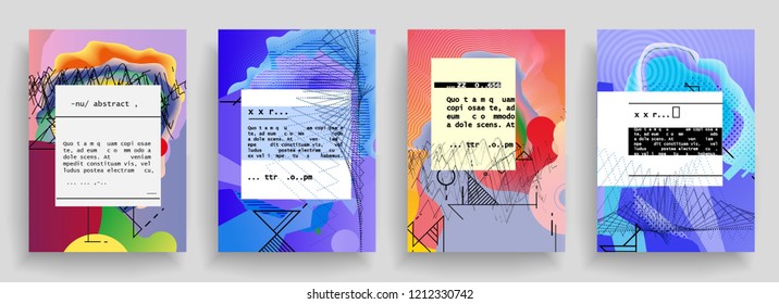 Abstract background cover design. Vector pattern