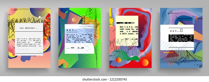 Abstract background cover design. Vector pattern