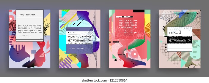 Abstract background cover design. Vector pattern