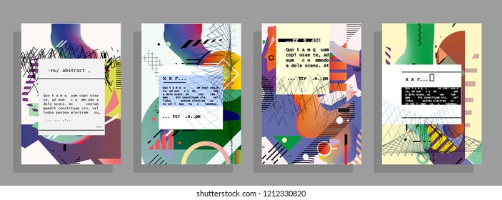 Abstract background cover design. Vector pattern
