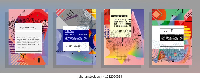 Abstract background cover design. Vector pattern