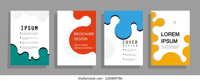 Abstract background cover design. Vector pattern