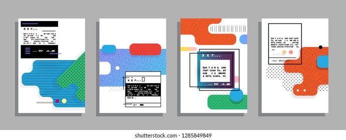 Abstract background cover design. Vector pattern