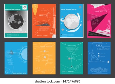 Abstract background cover design. Vector pattern
