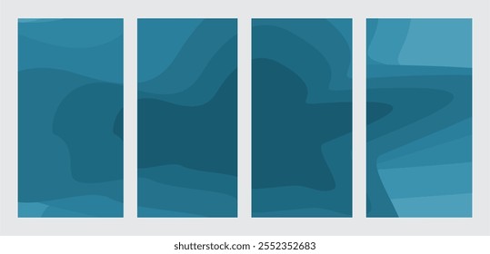 Abstract Background Cover or flyer template. Blue theme abstract background. Wall decoration. design layout for presentation banners, flyers, posters and invitations.