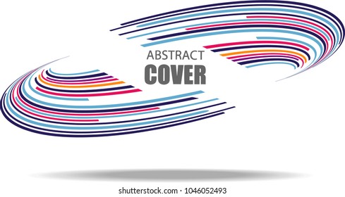 abstract background and cover for web design