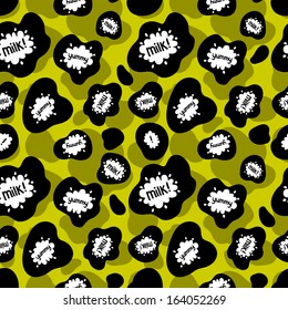 Abstract background. Cow background