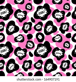 Abstract background. Cow background