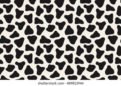 Abstract background. Cow or dalmatian spots seamless pattern. vector illustration for your presentation. can use as background for wedding card 