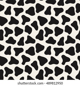 Abstract background. Cow or dalmatian spots seamless pattern. vector illustration for your presentation. can use as background for wedding card 