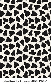 Abstract background. Cow or dalmatian spots seamless pattern. vector illustration for your presentation. can use as background for wedding card 