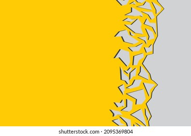Abstract background with crack pattern and some copy space area