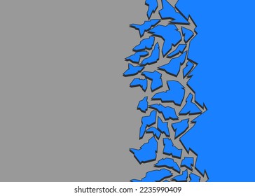 Abstract background with crack pattern and some copy space area