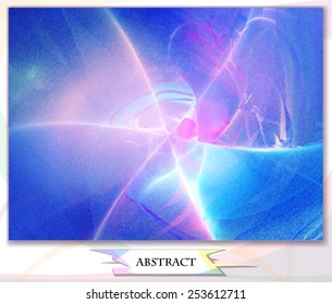 abstract background, cracked glass, vector illustration