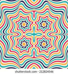 Abstract Background Crazy Colorful Lines Vector Stock Vector (Royalty ...