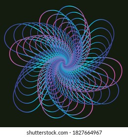 Abstract Background create from effects 
