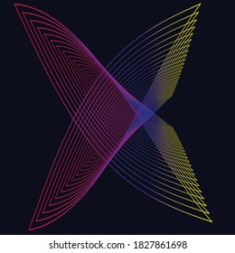 Abstract Background create from effects 
