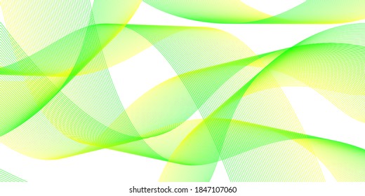 Abstract background created by several color lines