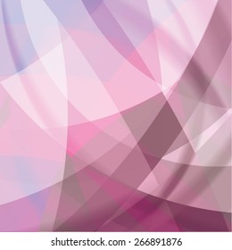 Abstract background created with colorful wavy stripes. Vector