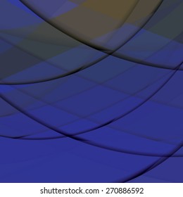 Abstract background created with colorful wavy stripes. Vector