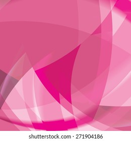Abstract background created with colorful wavy stripes. Vector