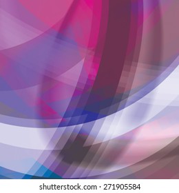 Abstract background created with colorful wavy stripes. Vector