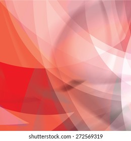 Abstract background created with colorful wavy stripes. Vector