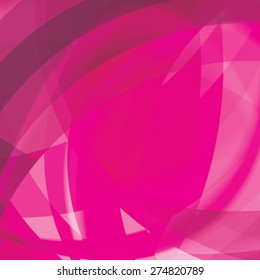 Abstract background created with colorful wavy stripes. Vector