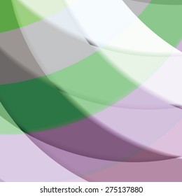 Abstract background created with colorful wavy stripes. Vector